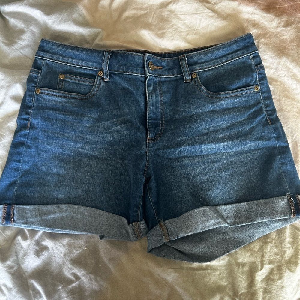 Vince Camuto Blue Jean Shorts